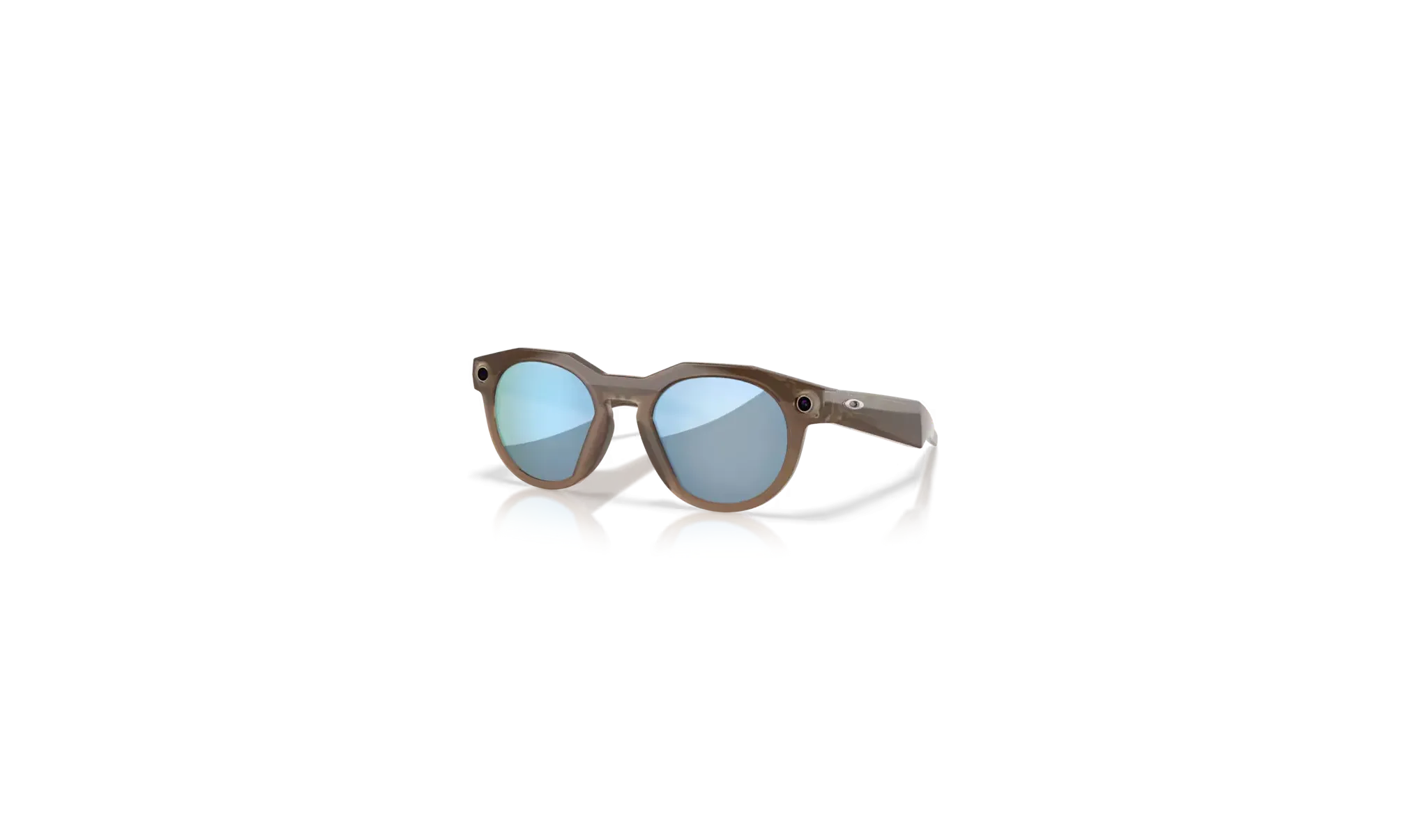 Occhiali da Sole Oakley Meta Hstn OW 8002 - 06 Marrone Fumo - Prizm Deep Water| B&M Optikal