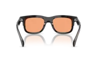 Occhiali sole Moncler Claro ME6004 - 300174 - Nero - Arancione| B&M Optikal