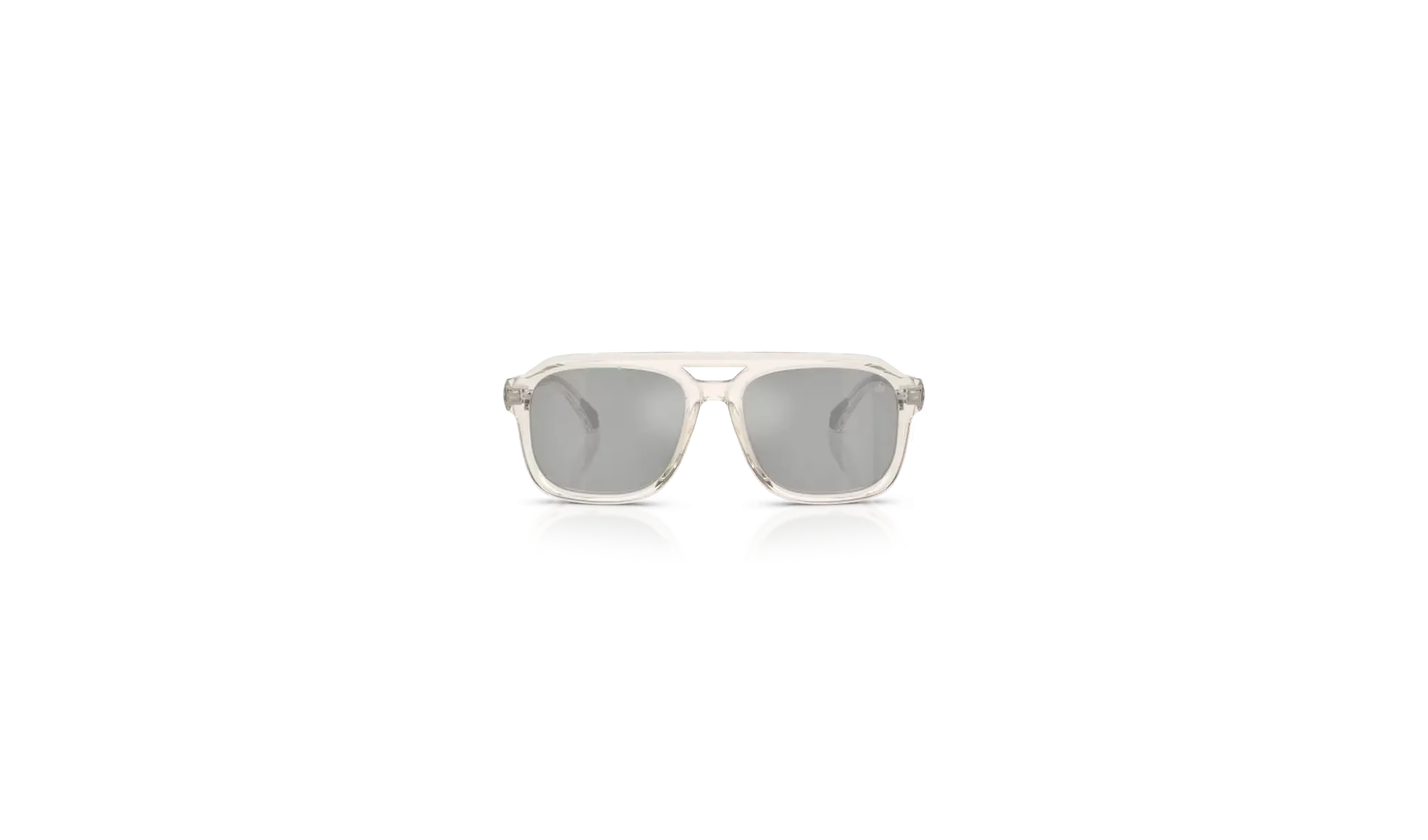 Occhiali sole Moncler Vantos ME6024 - 300371 - Trasparente - Argento| B&M Optikal