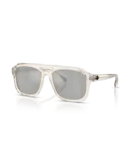 Occhiali sole Moncler Vantos ME6024 - 300371 - Trasparente - Argento| B&M Optikal