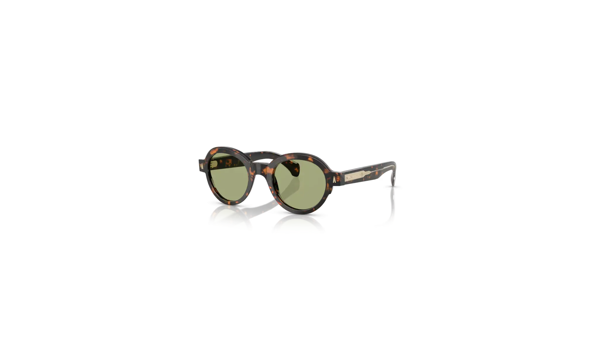 Occhiali sole Moncler Rondosa ME6003 - 300682 - Havana - Verde| B&M Optikal