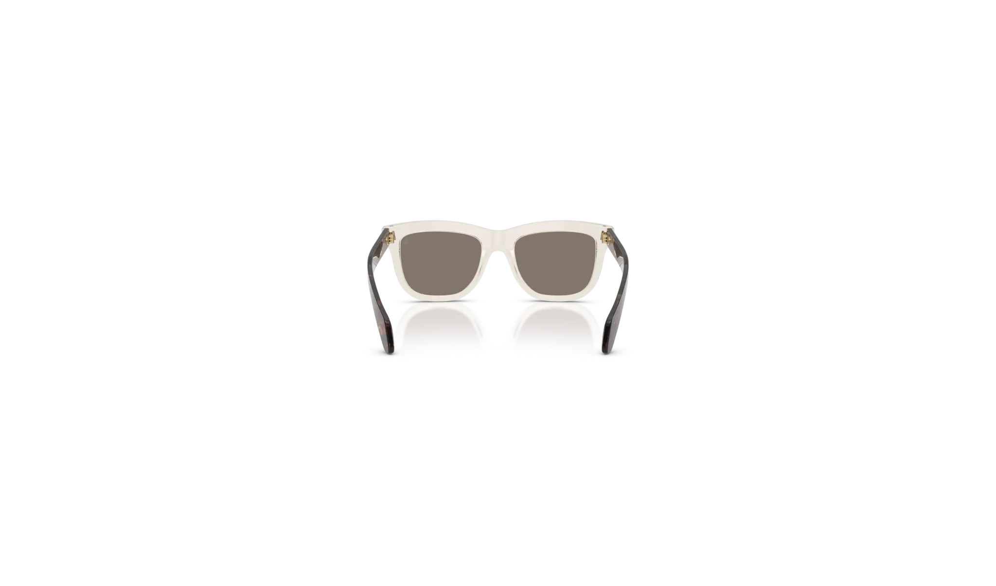 Occhiali sole Moncler Bronzz ME6023 - 30035A - Burro Trasparente - Oro Specchiato| B&M Optikal