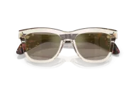 Occhiali sole Moncler Bronzz ME6023 - 30035A - Burro Trasparente - Oro Specchiato| B&M Optikal