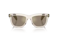 Occhiali sole Moncler Bronzz ME6023 - 30035A - Burro Trasparente - Oro Specchiato| B&M Optikal