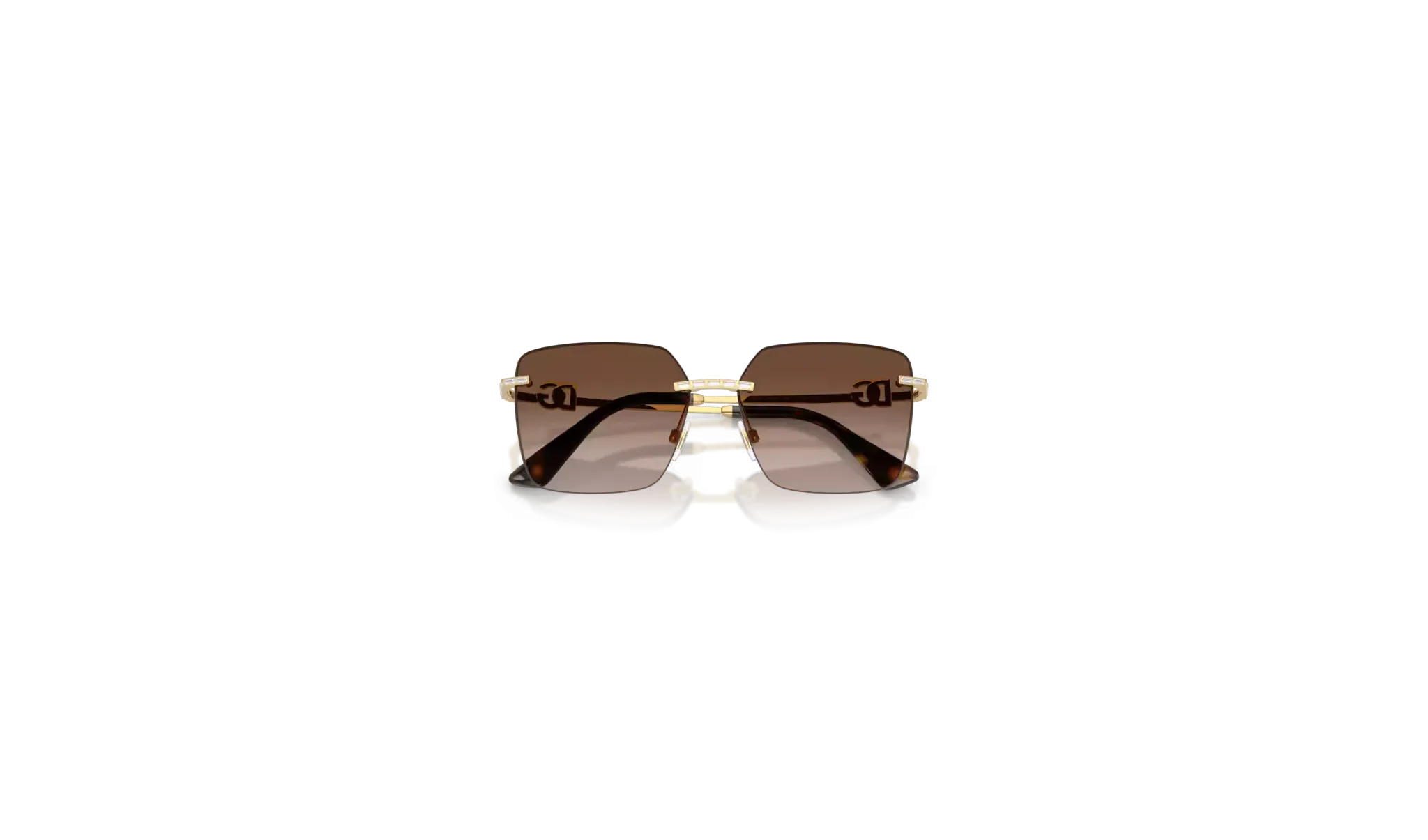 Occhiali sole DOLCE & GABBANA 0DG2332B - 02/13 Oro - Marrone | B&M Optikal