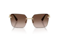 Occhiali sole DOLCE & GABBANA 0DG2332B - 02/13 Oro - Marrone | B&M Optikal