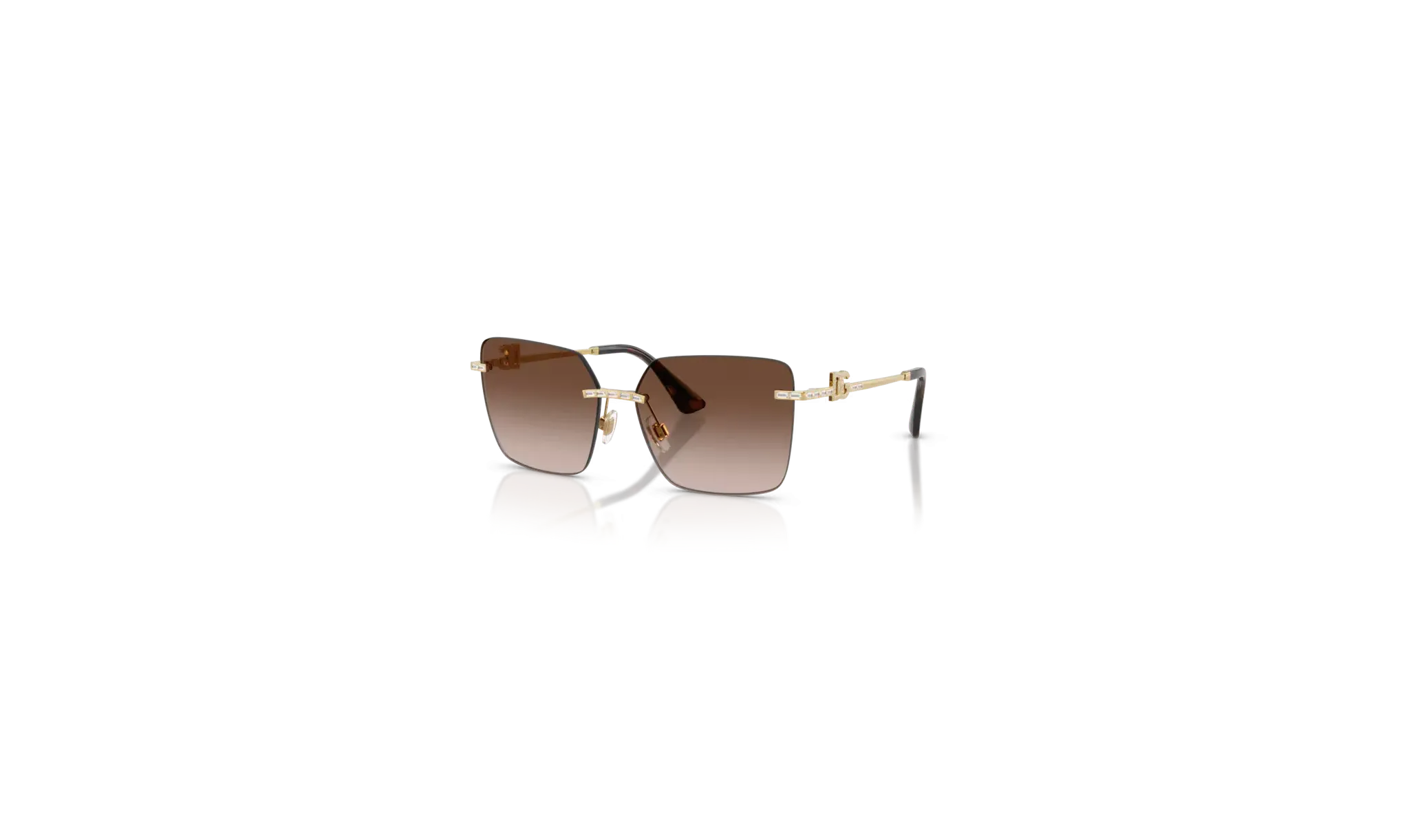 Occhiali sole DOLCE & GABBANA 0DG2332B - 02/13 Oro - Marrone | B&M Optikal