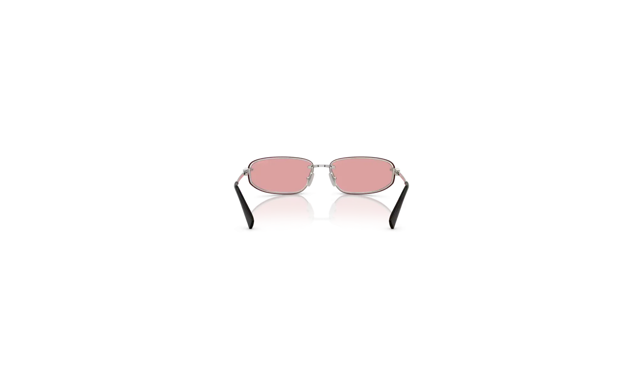 Occhiali da Sole MIU MIU 0MU A50S 1BC70J Argento - Rosa Specchiato| B&M Optikal
