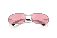 Occhiali da Sole MIU MIU 0MU A50S 1BC70J Argento - Rosa Specchiato| B&M Optikal