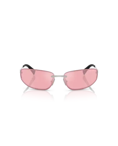 Occhiali da Sole MIU MIU 0MU A50S 1BC70J Argento - Rosa Specchiato| B&M Optikal