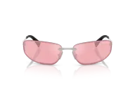Occhiali da Sole MIU MIU 0MU A50S 1BC70J Argento - Rosa Specchiato| B&M Optikal
