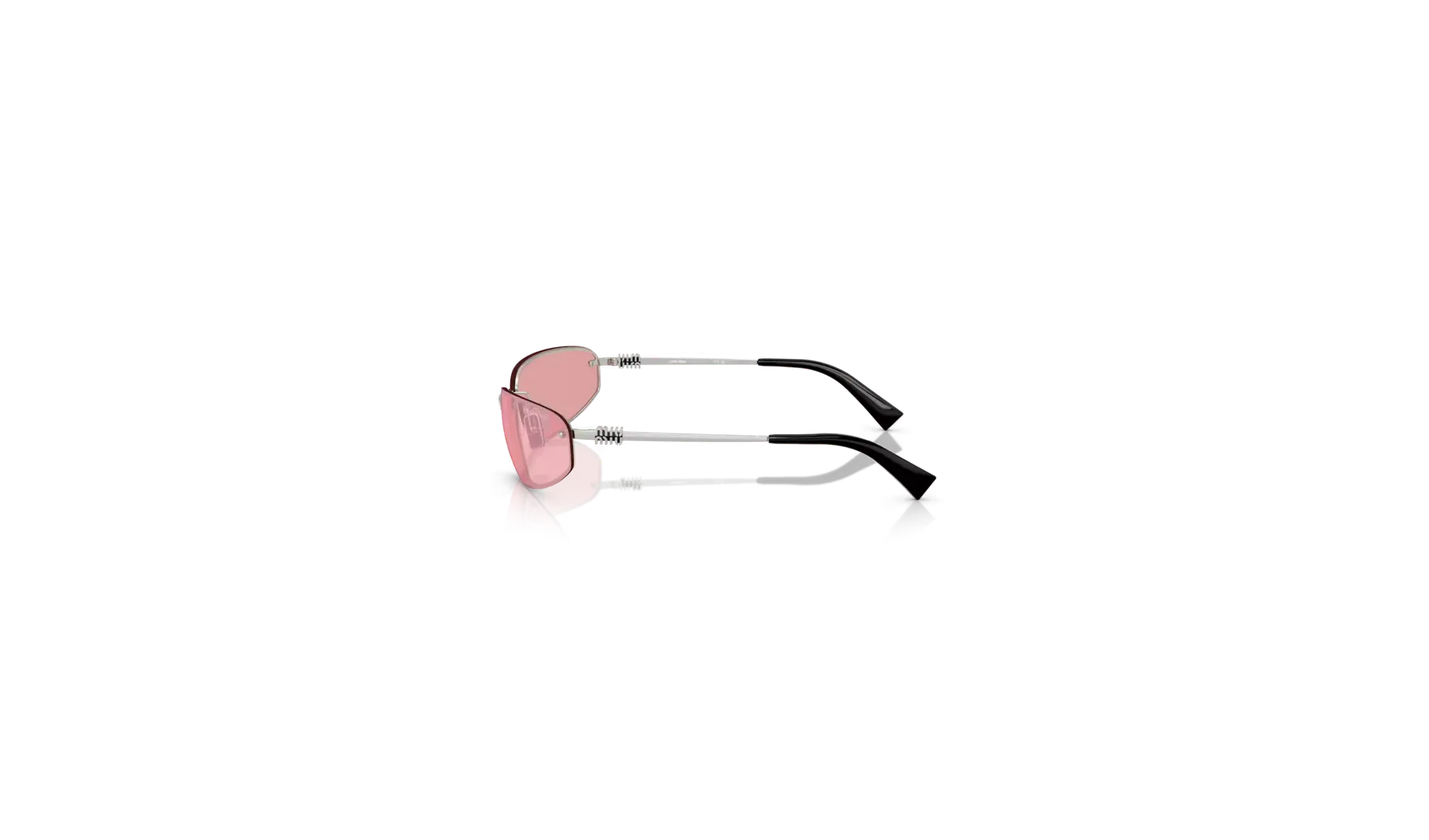 Occhiali da Sole MIU MIU 0MU A50S 1BC70J Argento - Rosa Specchiato| B&M Optikal