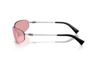 Occhiali da Sole MIU MIU 0MU A50S 1BC70J Argento - Rosa Specchiato| B&M Optikal