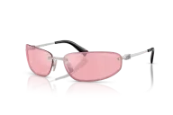 Occhiali da Sole MIU MIU 0MU A50S 1BC70J Argento - Rosa Specchiato| B&M Optikal