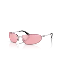 Occhiali da Sole MIU MIU 0MU A50S 1BC70J Argento - Rosa Specchiato| B&M Optikal