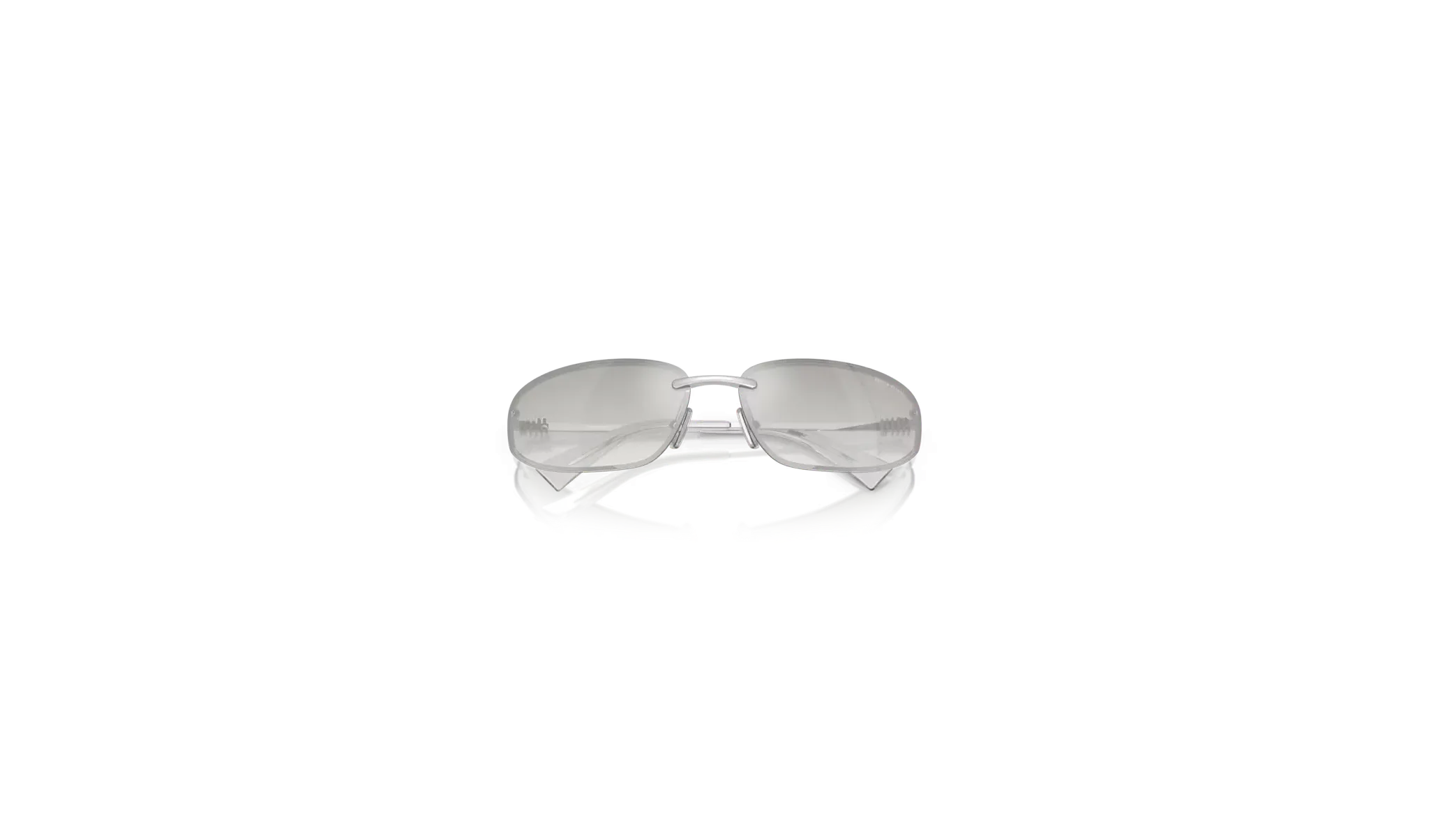 Occhiali da Sole MIU MIU 0MU A50S 1BC8H1 Argento - Argento Sfumato| B&M Optikal