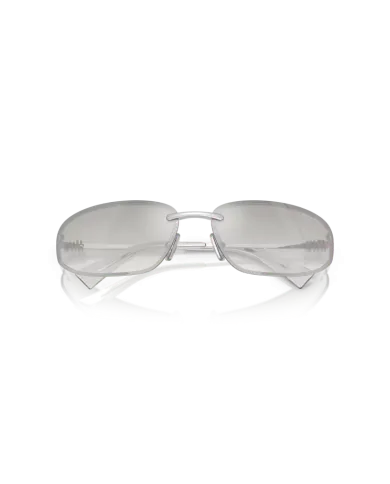 Occhiali da Sole MIU MIU 0MU A50S 1BC8H1 Argento - Argento Sfumato| B&M Optikal