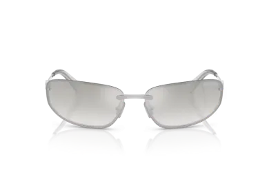 Occhiali da Sole MIU MIU 0MU A50S 1BC8H1 Argento - Argento Sfumato| B&M Optikal