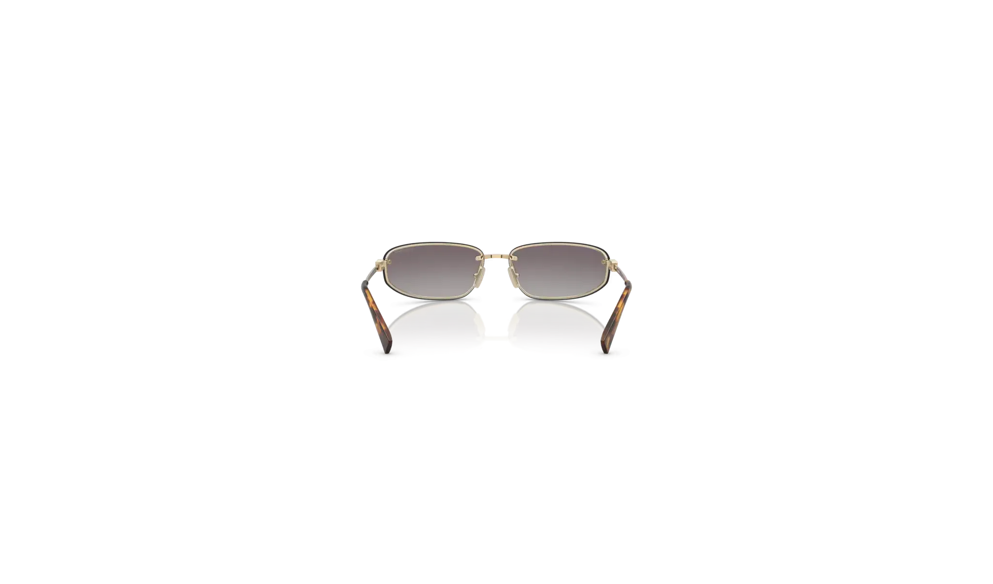 Occhiali da Sole MIU MIU 0MU A50S ZVN30C oro - Blu Sfumato| B&M Optikal