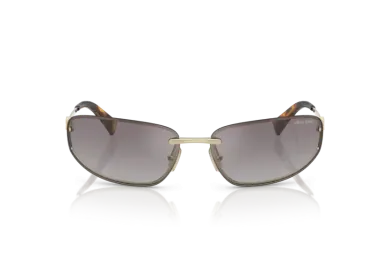 Occhiali da Sole MIU MIU 0MU A50S ZVN30C oro - Blu Sfumato| B&M Optikal