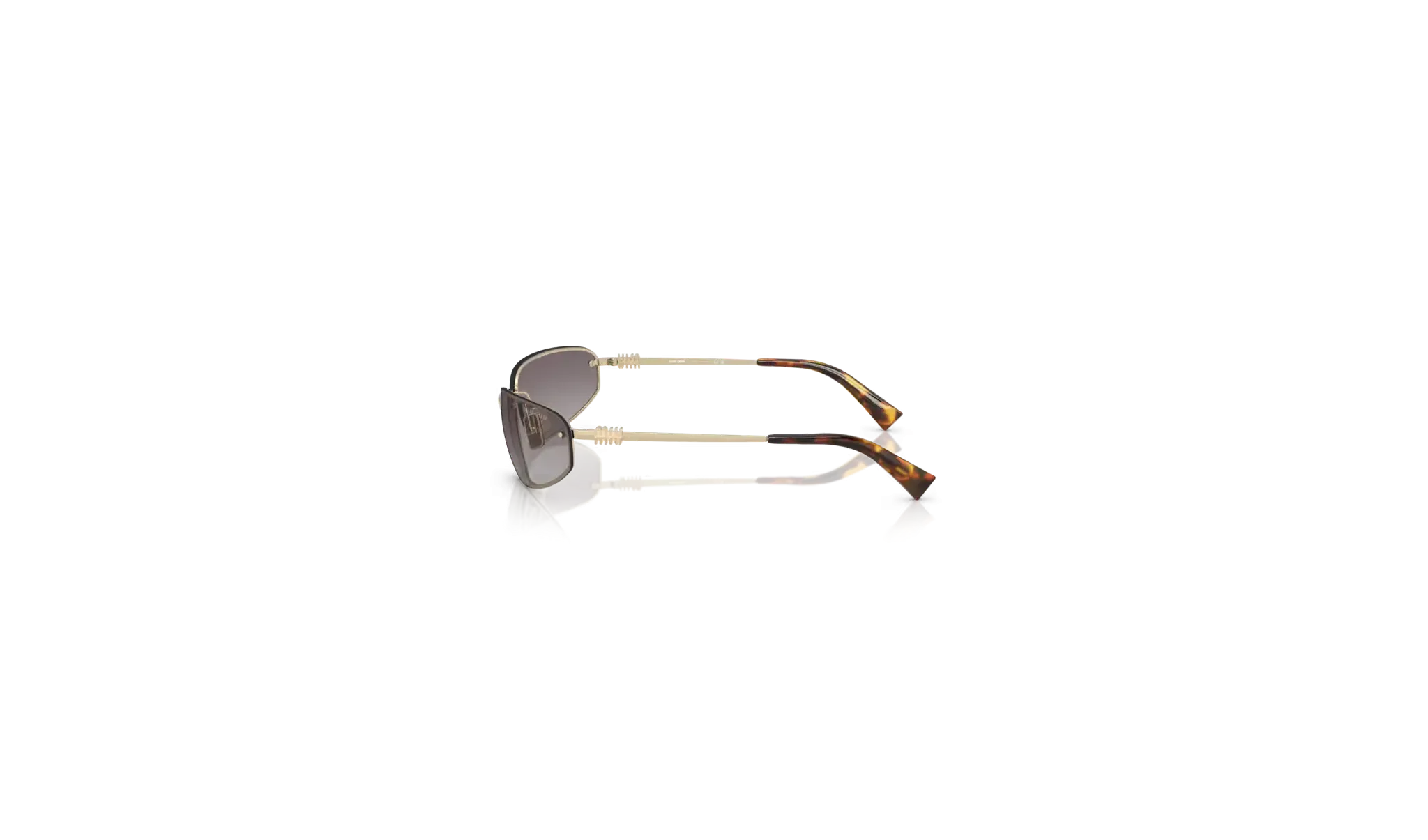 Occhiali da Sole MIU MIU 0MU A50S ZVN30C oro - Blu Sfumato| B&M Optikal