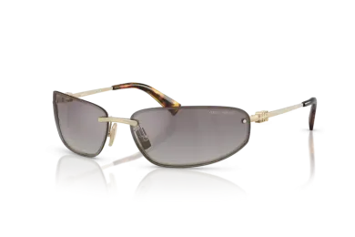 Occhiali da Sole MIU MIU 0MU A50S ZVN30C oro - Blu Sfumato| B&M Optikal