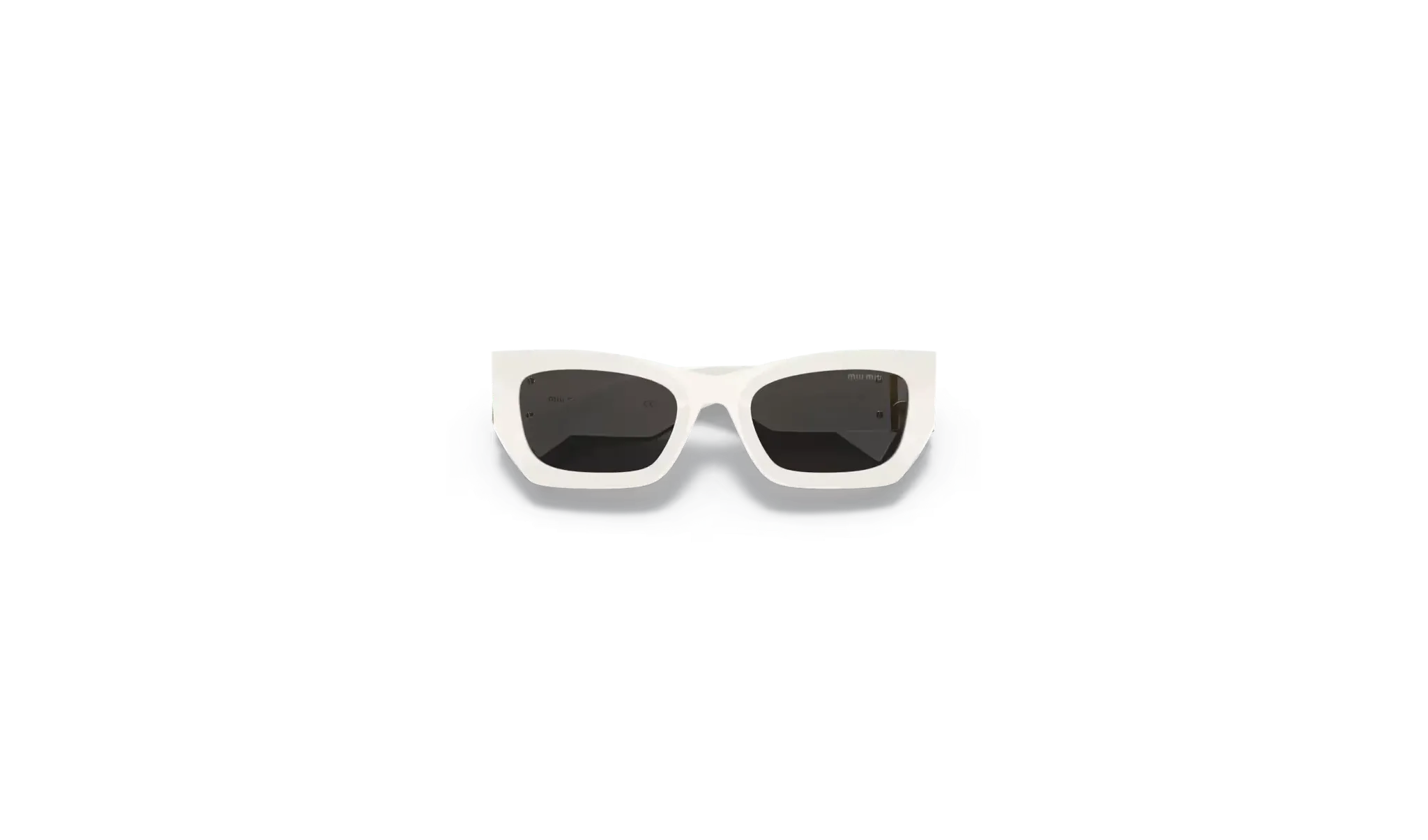 Occhiali da Sole MIU MIU MU09WS - 1425S0I Bianco - Grigio Scuro | B&M Optikal