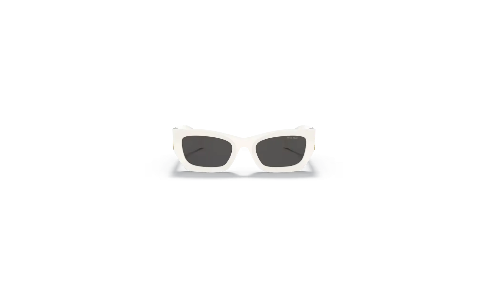 Occhiali da Sole MIU MIU MU09WS - 1425S0I Bianco - Grigio Scuro | B&M Optikal