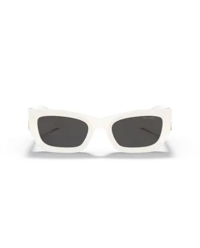 Occhiali da Sole MIU MIU MU09WS - 1425S0I Bianco - Grigio Scuro | B&M Optikal