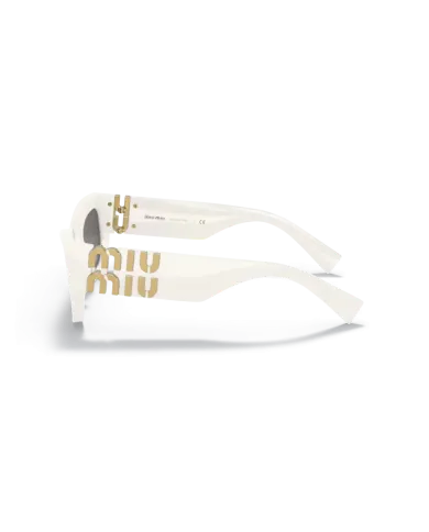 Occhiali da Sole MIU MIU MU09WS - 1425S0I Bianco - Grigio Scuro | B&M Optikal
