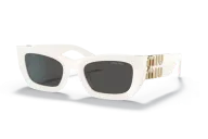 Occhiali da Sole MIU MIU MU09WS - 1425S0I Bianco - Grigio Scuro | B&M Optikal