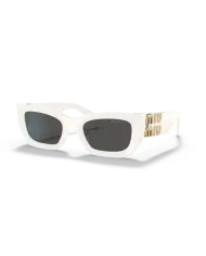 Occhiali da Sole MIU MIU MU09WS - 1425S0I Bianco - Grigio Scuro | B&M Optikal