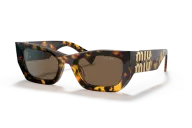 Occhiali da Sole MIU MIU MU09WS - VAU06B Havana Miele - Marrone Scuro | B&M Optikal