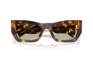 Occhiali da Sole MIU MIU MU09WS - 14L50O Havana Miele - Verde | B&M Optikal