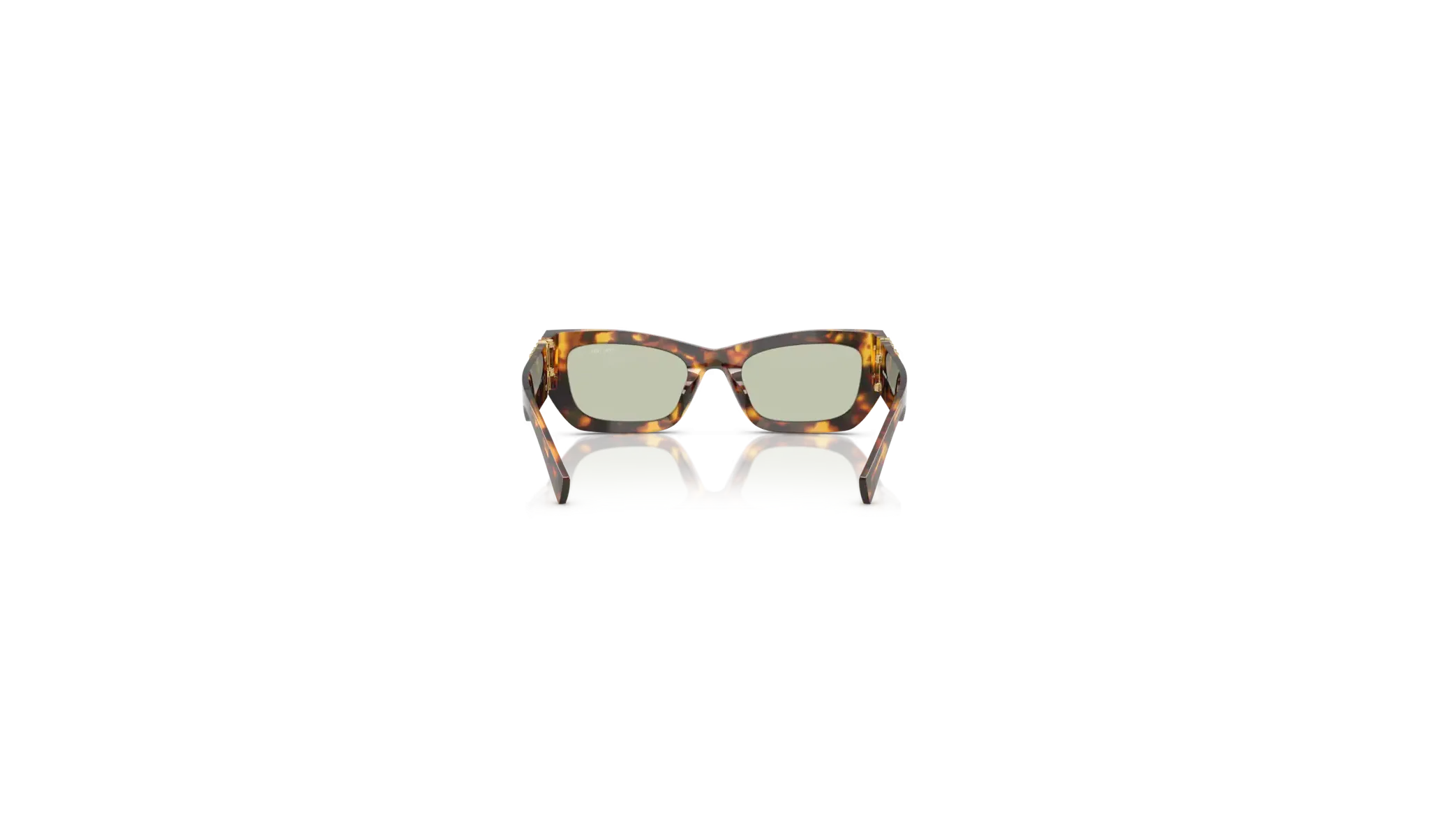 Occhiali da Sole MIU MIU MU09WS - 14L50O Havana Miele - Verde | B&M Optikal