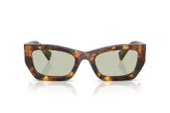 Occhiali da Sole MIU MIU MU09WS - 14L50O Havana Miele - Verde | B&M Optikal