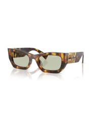Occhiali da Sole MIU MIU MU09WS - 14L50O Havana Miele - Verde | B&M Optikal