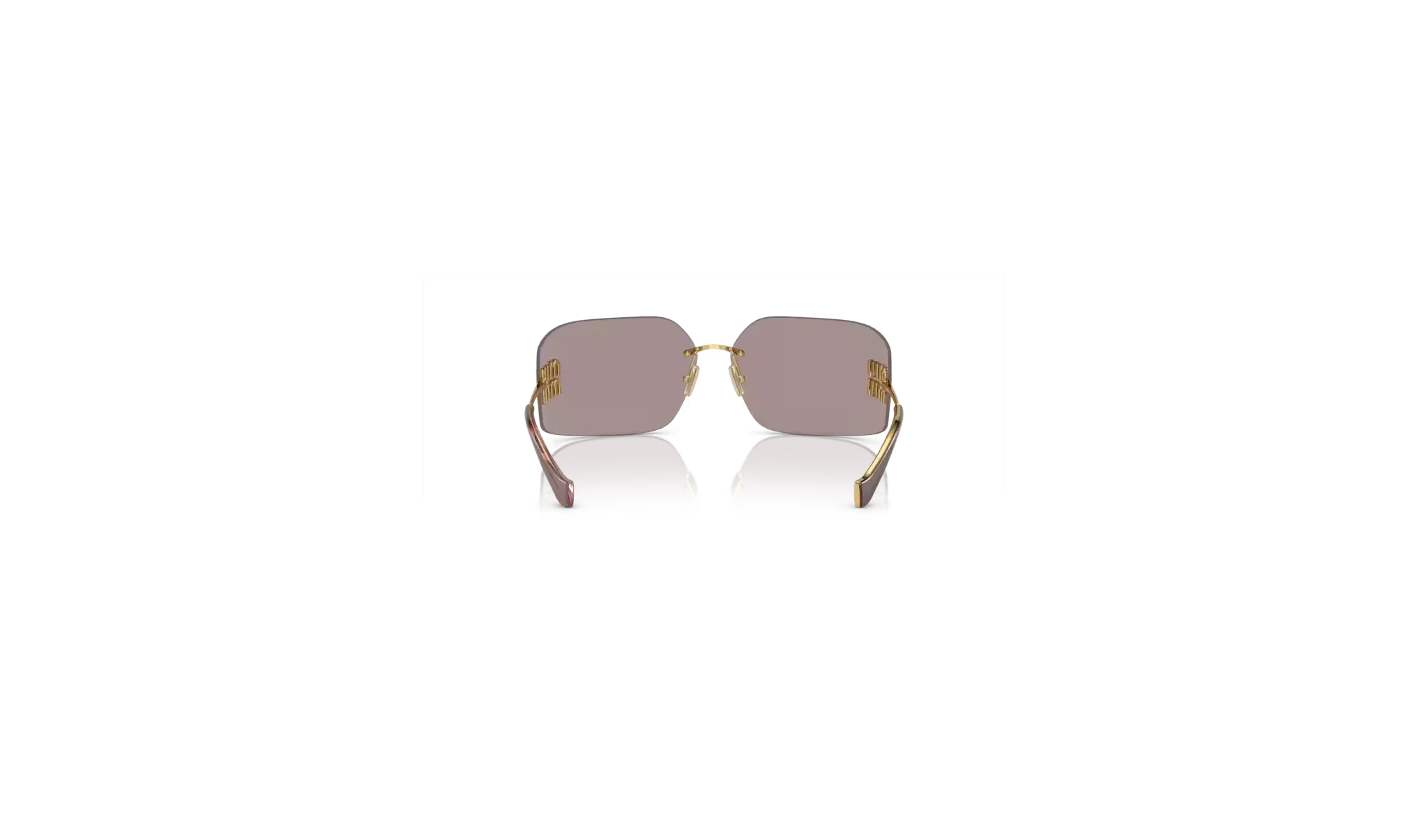 Occhiali da Sole MIU MIU MU54YS - 5AK06I Oro - Viola | B&M Optikal