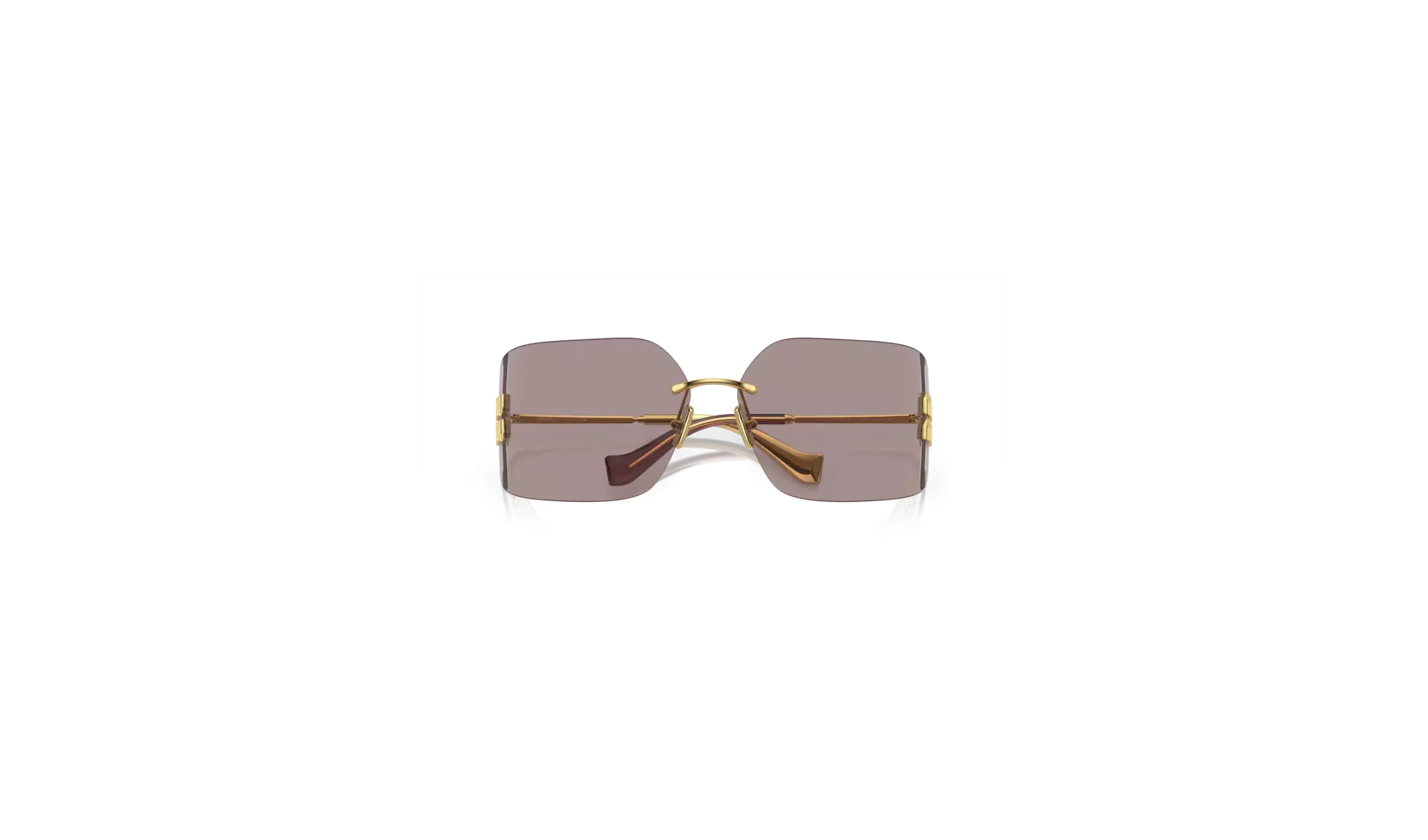 Occhiali da Sole MIU MIU MU54YS - 5AK06I Oro - Viola | B&M Optikal