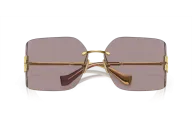 Occhiali da Sole MIU MIU MU54YS - 5AK06I Oro - Viola | B&M Optikal