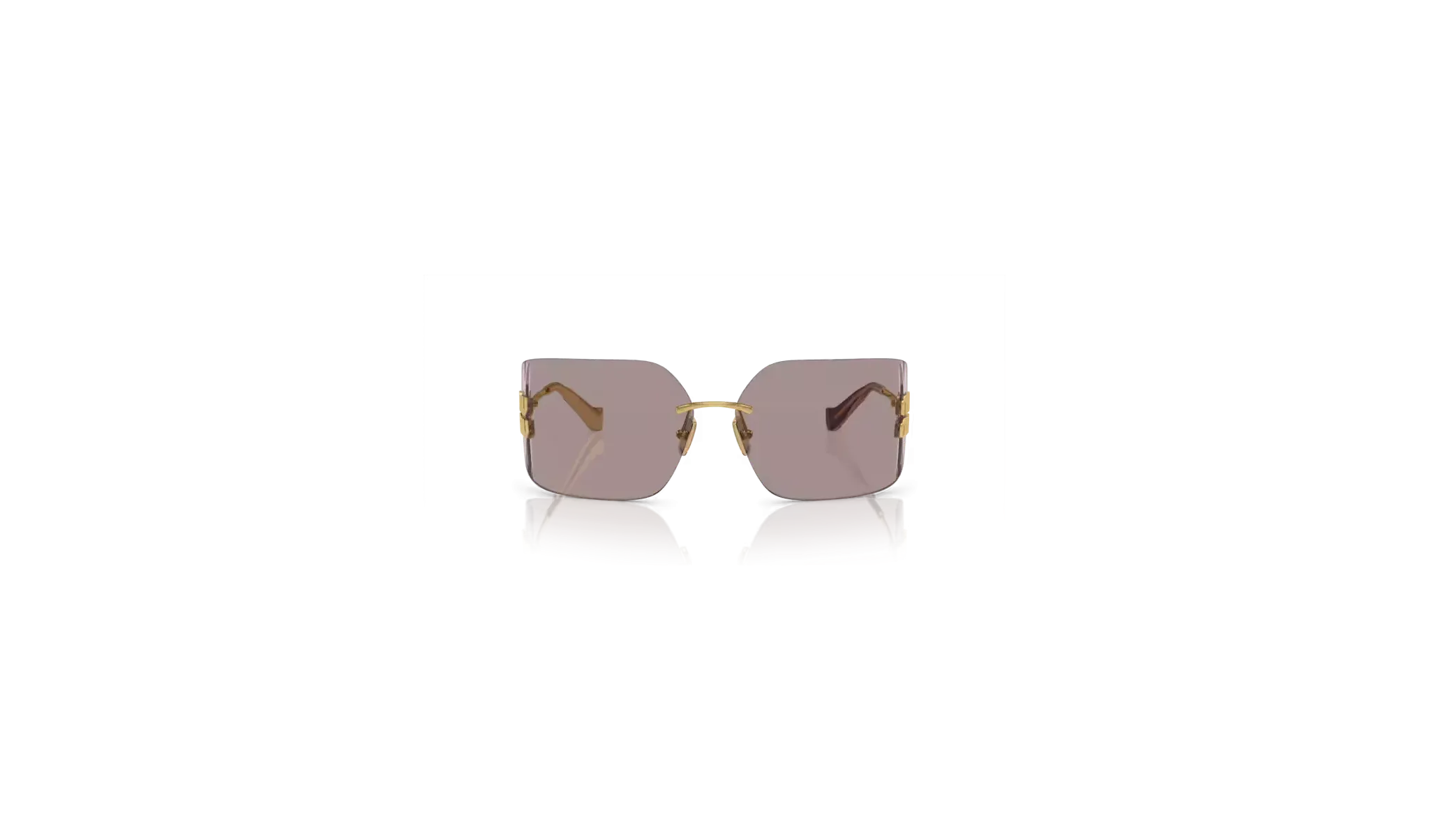 Occhiali da Sole MIU MIU MU54YS - 5AK06I Oro - Viola | B&M Optikal