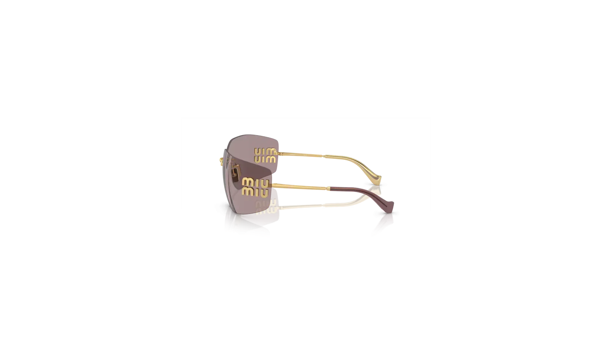 Occhiali da Sole MIU MIU MU54YS - 5AK06I Oro - Viola | B&M Optikal