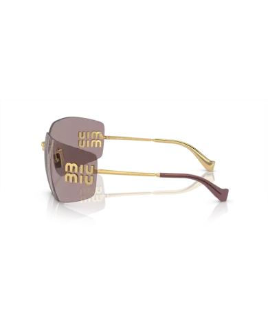 Occhiali da Sole MIU MIU MU54YS - 5AK06I Oro - Viola | B&M Optikal