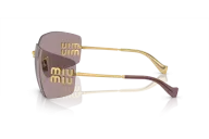 Occhiali da Sole MIU MIU MU54YS - 5AK06I Oro - Viola | B&M Optikal