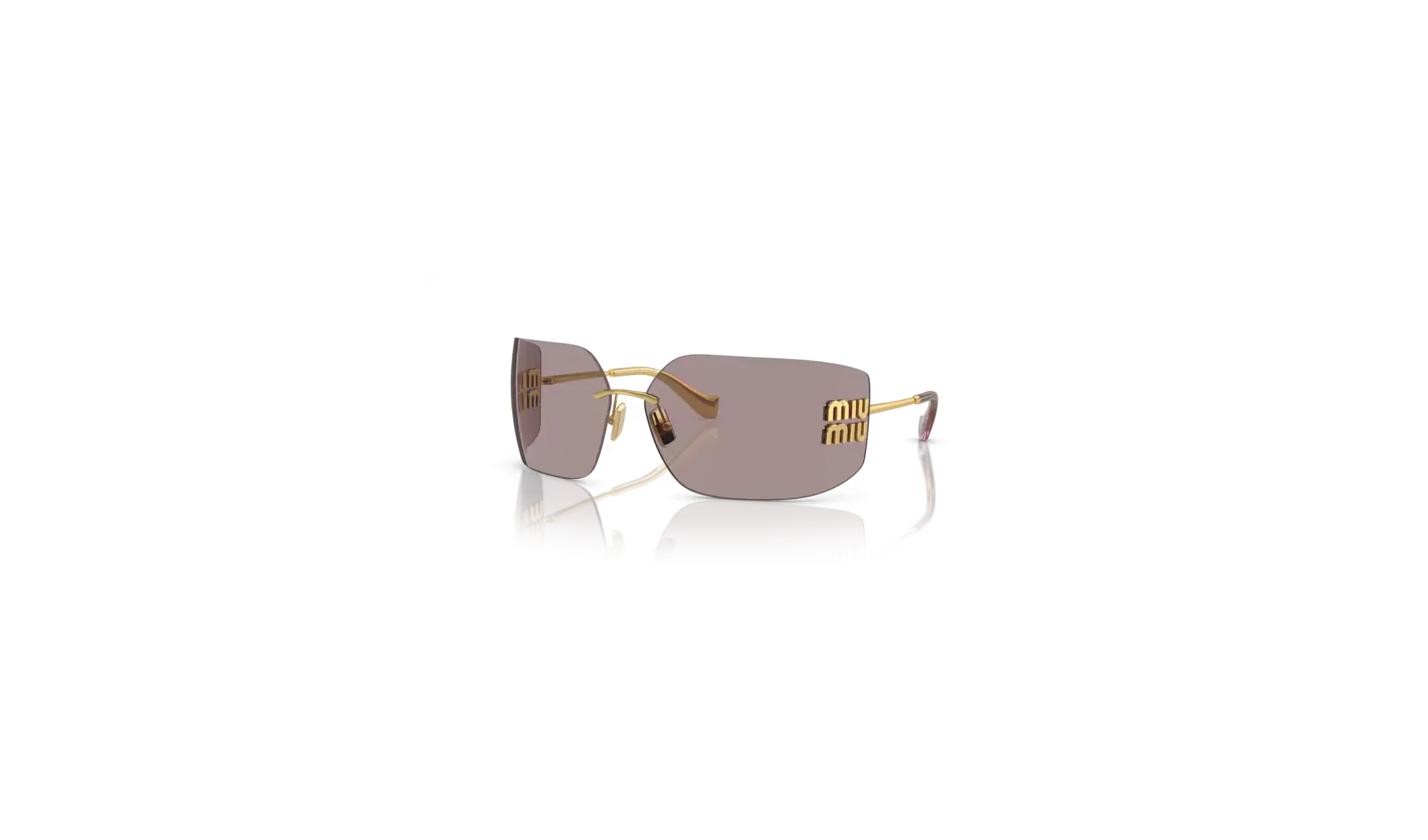 Occhiali da Sole MIU MIU MU54YS - 5AK06I Oro - Viola | B&M Optikal
