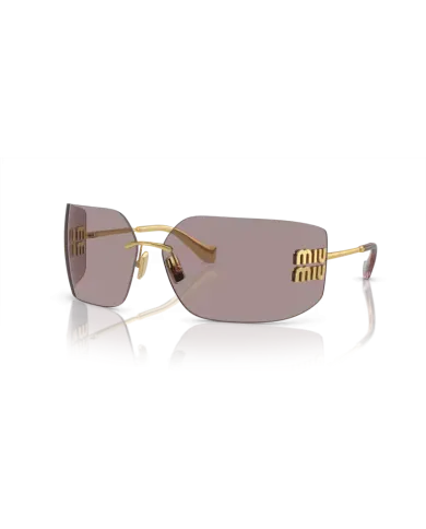 Occhiali da Sole MIU MIU MU54YS - 5AK06I Oro - Viola | B&M Optikal