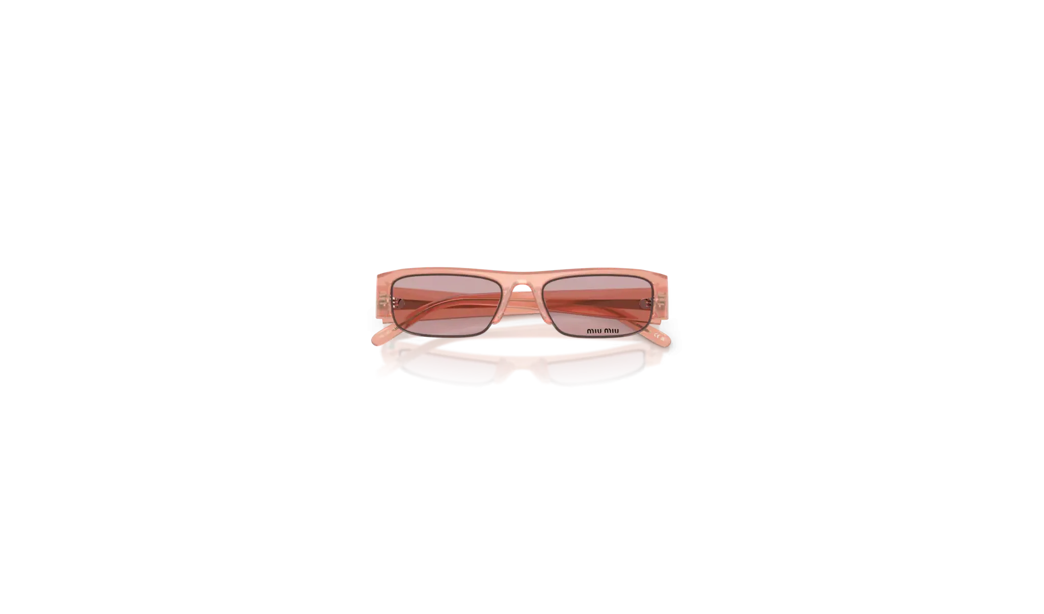 Occhiali da Sole MIU MIU 0MU B07S - 20I60V Rosa opalino - Rosa| B&M Optikal