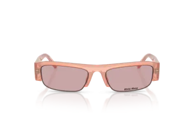 Occhiali da Sole MIU MIU 0MU B07S - 20I60V Rosa opalino - Rosa| B&M Optikal
