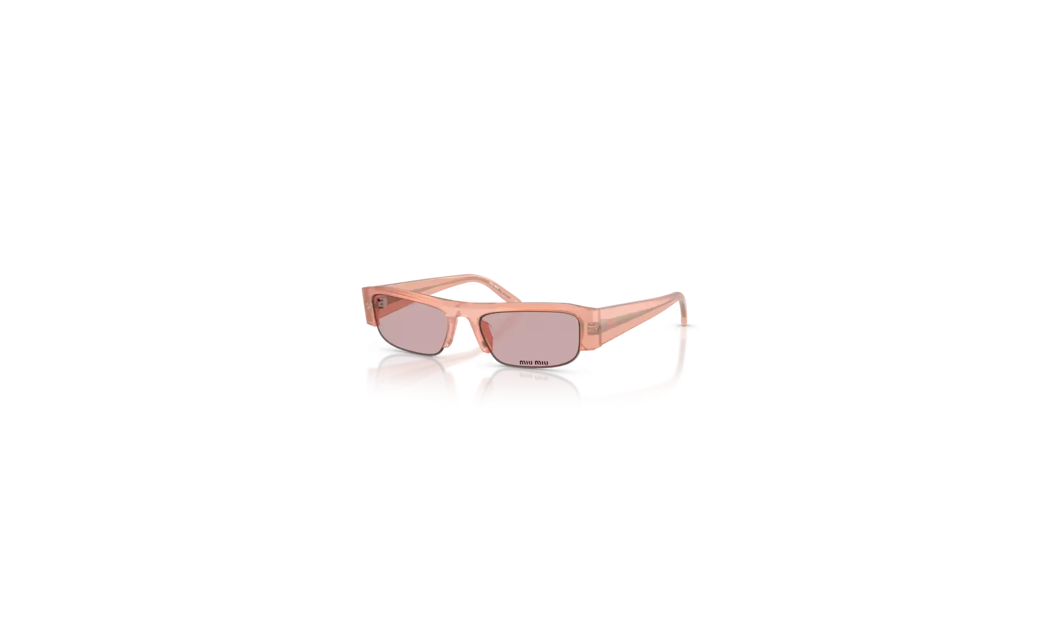 Occhiali da Sole MIU MIU 0MU B07S - 20I60V Rosa opalino - Rosa| B&M Optikal