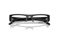 Occhiali da Sole MIU MIU 0MU B07S - 16K08N Nero - Trasparente| B&M Optikal